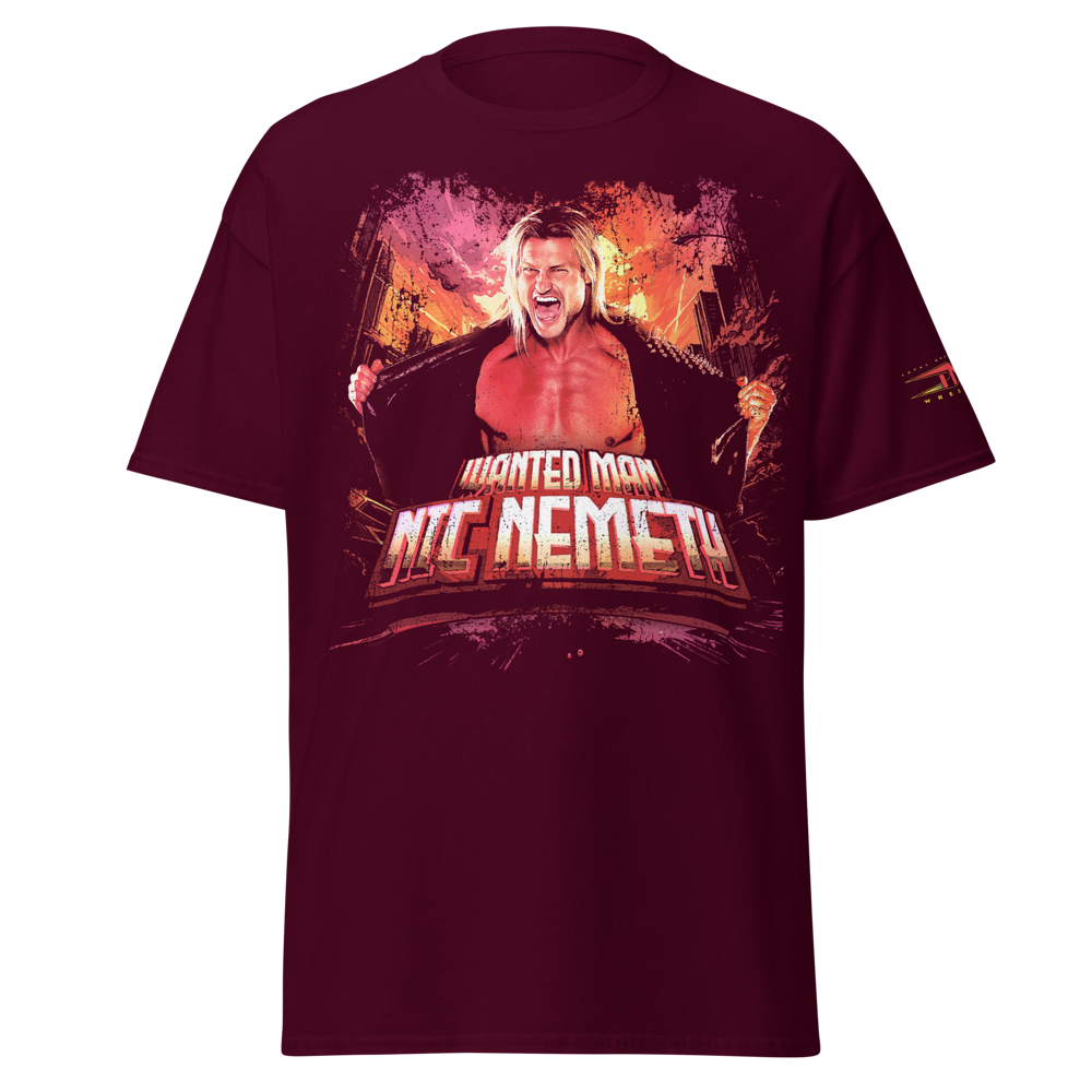 Nic Nemeth "Most Wanted" T-Shirt alternate view